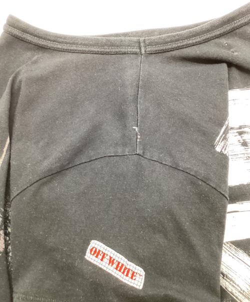 OFFWHITE（オフホワイト）OFFWHITE (オフホワイト) 半袖カットソー ブラック サイズ:Sの古着・服飾アイテム