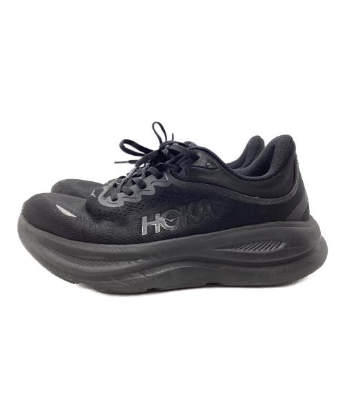 HOKA（ホカ）HOKA (ホカ) ランニングシューズ　Bondi 9 ブラック サイズ:27の古着・服飾アイテム
