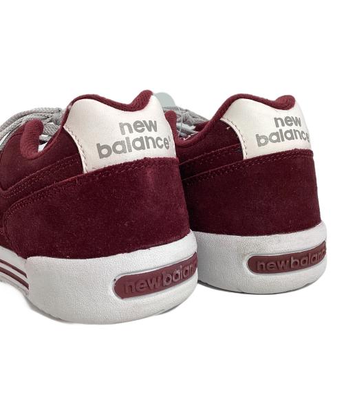 NEW BALANCE（ニューバランス）NEW BALANCE (ニューバランス) T702 EE スエード バーガンディー サイズ:25の古着・服飾アイテム