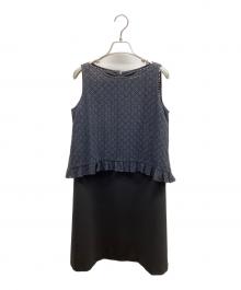 FOXEY NEWYORK（フォクシーニューヨーク）の古着「2wayワンピース」｜ブラック