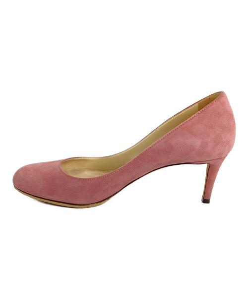 JIMMY CHOO（ジミーチュウ）JIMMY CHOO (ジミーチュウ) スウェードパンプス　ジミーチュウ ピンク サイズ:36の古着・服飾アイテム