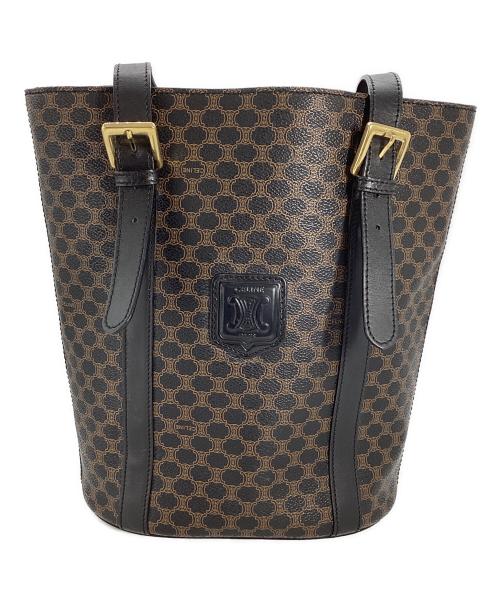 CELINE（セリーヌ）CELINE (セリーヌ) トートバッグ マカダム  CELINE ブラウンの古着・服飾アイテム