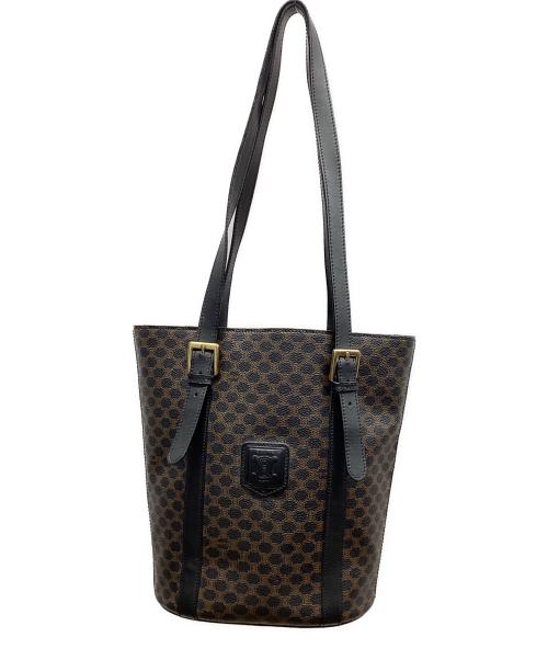 CELINE（セリーヌ）CELINE (セリーヌ) トートバッグ マカダム  CELINE ブラウンの古着・服飾アイテム