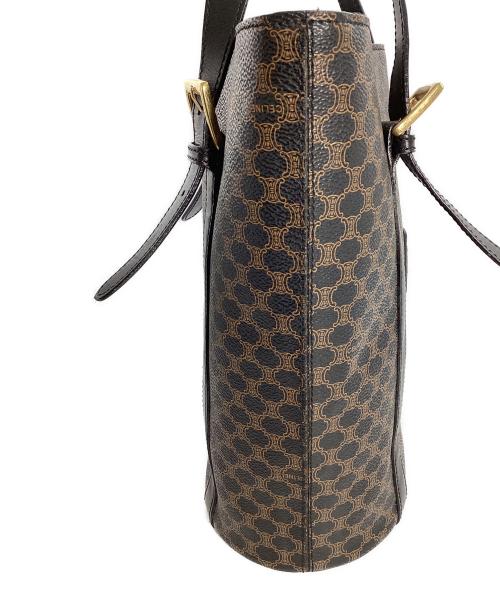 CELINE（セリーヌ）CELINE (セリーヌ) トートバッグ マカダム  CELINE ブラウンの古着・服飾アイテム
