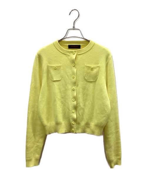 CABAN（キャバン）CABaN (キャバン) 厚手カーディガン イエロー サイズ:XSの古着・服飾アイテム