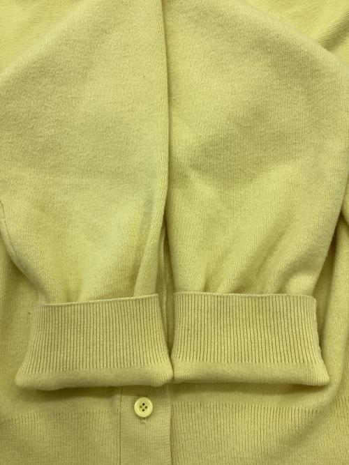 CABAN（キャバン）CABaN (キャバン) 厚手カーディガン イエロー サイズ:XSの古着・服飾アイテム