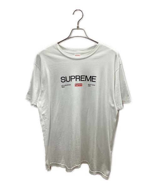 SUPREME（シュプリーム）SUPREME (シュプリーム) 半袖Tシャツ ホワイト サイズ:Lの古着・服飾アイテム