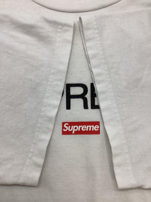 SUPREME（シュプリーム）SUPREME (シュプリーム) 半袖Tシャツ ホワイト サイズ:Lの古着・服飾アイテム