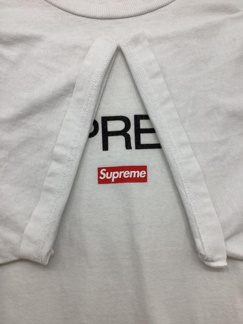 SUPREME（シュプリーム）SUPREME (シュプリーム) 半袖Tシャツ ホワイト サイズ:Lの古着・服飾アイテム