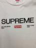 中古・古着 SUPREME (シュプリーム) 半袖Tシャツ ホワイト サイズ:L：8000円