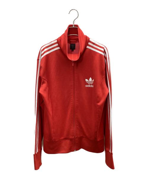 adidas（アディダス）adidas (アディダス) トラックジャケット レッド サイズ:Lの古着・服飾アイテム