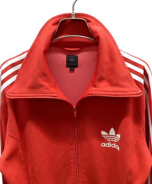 adidas（アディダス）adidas (アディダス) トラックジャケット レッド サイズ:Lの古着・服飾アイテム