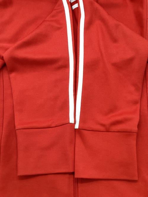 adidas（アディダス）adidas (アディダス) トラックジャケット レッド サイズ:Lの古着・服飾アイテム