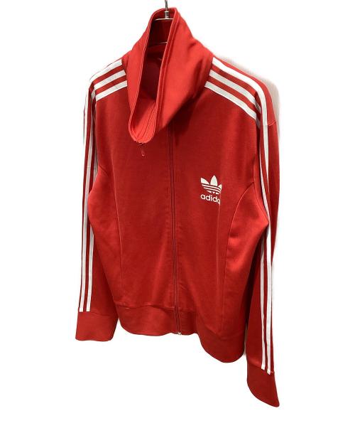 adidas（アディダス）adidas (アディダス) トラックジャケット レッド サイズ:Lの古着・服飾アイテム