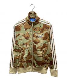 adidas（アディダス）の古着「トラックジャケット」｜カーキ
