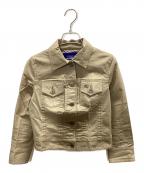 BURBERRY BLUE LABELバーバリー ブルー レーベル）の古着「デニムジャケット」｜ベージュ