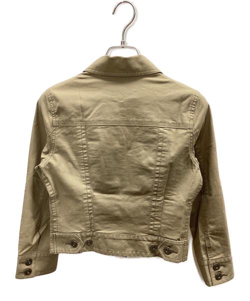 BURBERRY BLUE LABEL（バーバリー ブルー レーベル）BURBERRY BLUE LABEL (バーバリー ブルー レーベル) デニムジャケット ベージュ サイズ:36の古着・服飾アイテム