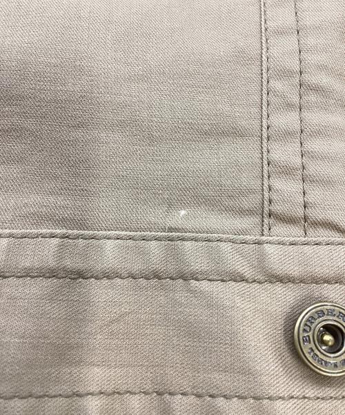 BURBERRY BLUE LABEL（バーバリー ブルー レーベル）BURBERRY BLUE LABEL (バーバリー ブルー レーベル) デニムジャケット ベージュ サイズ:36の古着・服飾アイテム
