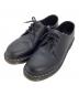 Dr.Martens（ドクターマーチン）の古着「ホワイトステッチ 3 ホール シューズ」｜ブラック