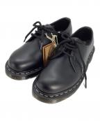 Dr.Martensドクターマーチン）の古着「Dr.Martens　1461 ホワイトステッチ 3 ホール シューズ」｜ブラック