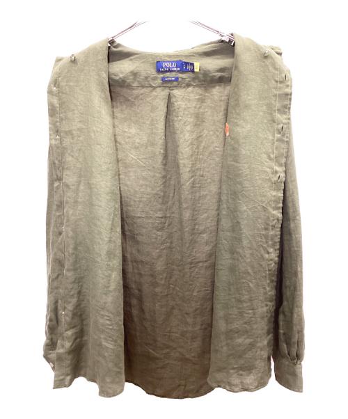 POLO RALPH LAUREN（ポロ・ラルフローレン）POLO RALPH LAUREN (ポロ・ラルフローレン) 長袖シャツ カーキ サイズ:Lの古着・服飾アイテム