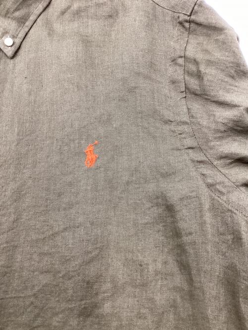 POLO RALPH LAUREN（ポロ・ラルフローレン）POLO RALPH LAUREN (ポロ・ラルフローレン) 長袖シャツ カーキ サイズ:Lの古着・服飾アイテム
