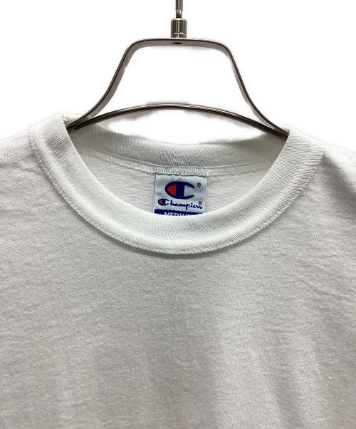 Champion（チャンピオン）Champion (チャンピオン) 半袖カットソー ホワイト サイズ:M 未使用品の古着・服飾アイテム