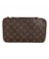 LOUIS VUITTON（ルイ ヴィトン）の古着「ルイ・ヴィトン　ポッシュ・エスカパド　モノグラム」｜ブラウン
