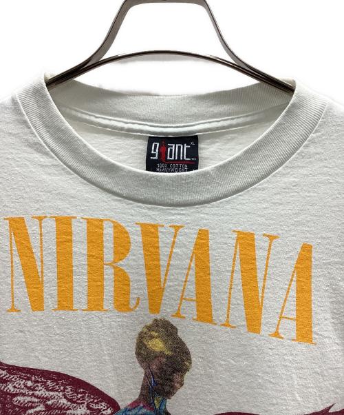 giant（ジャイアント）giant (ジャイアント) バンドTシャツ ホワイト サイズ:XLの古着・服飾アイテム