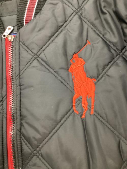 POLO RALPH LAUREN（ポロ・ラルフローレン）POLO RALPH LAUREN (ポロ・ラルフローレン) キルティングジャケット ブラック サイズ:Lの古着・服飾アイテム