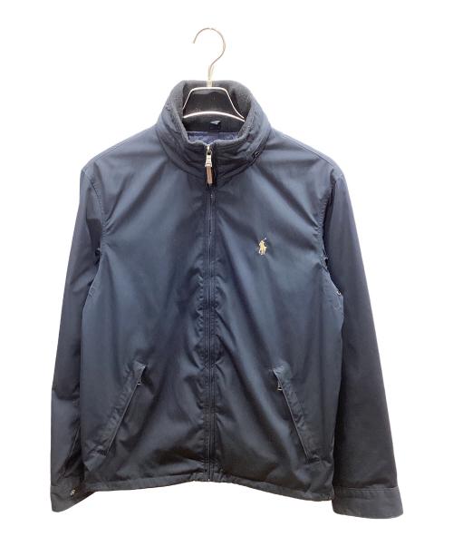 POLO RALPH LAUREN（ポロ・ラルフローレン）POLO RALPH LAUREN (ポロ・ラルフローレン) ジップジャケット ネイビー サイズ:Sの古着・服飾アイテム