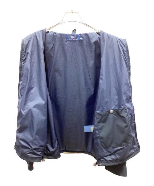 POLO RALPH LAUREN（ポロ・ラルフローレン）POLO RALPH LAUREN (ポロ・ラルフローレン) ジップジャケット ネイビー サイズ:Sの古着・服飾アイテム