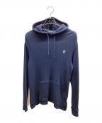 POLO RALPH LAURENポロ・ラルフローレン）の古着「サーマルパーカー」｜ネイビー