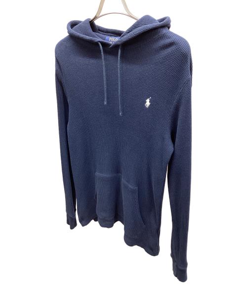POLO RALPH LAUREN（ポロ・ラルフローレン）POLO RALPH LAUREN (ポロ・ラルフローレン) サーマルパーカー ネイビー サイズ:Mの古着・服飾アイテム