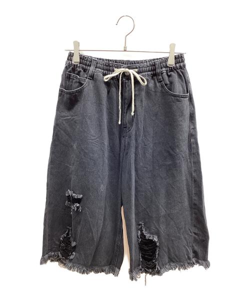 DANKE SCHON（ダンケ シェーン）DANKE SCHON (ダンケ シェーン) デニムハーフパンツ ブラック サイズ:Sの古着・服飾アイテム
