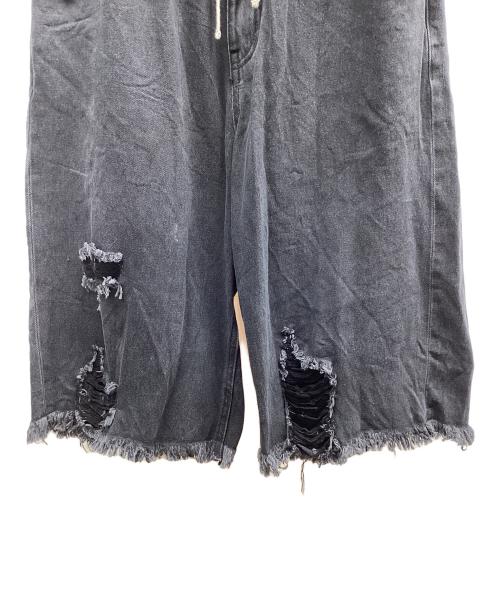 DANKE SCHON（ダンケ シェーン）DANKE SCHON (ダンケ シェーン) デニムハーフパンツ ブラック サイズ:Sの古着・服飾アイテム