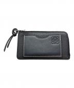 LOEWEロエベ）の古着「LOEWE　コインカードホルダー」｜ブラック