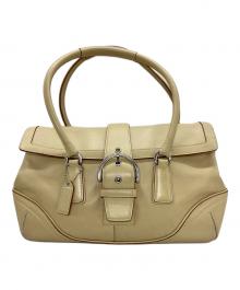 COACH（コーチ）の古着「ハンドバッグ」｜アイボリー