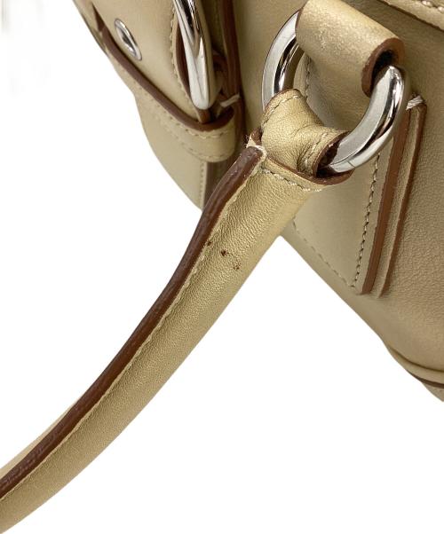 COACH（コーチ）COACH (コーチ) ハンドバッグ アイボリーの古着・服飾アイテム