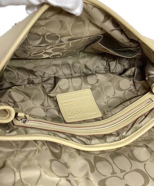 COACH（コーチ）COACH (コーチ) ハンドバッグ アイボリーの古着・服飾アイテム