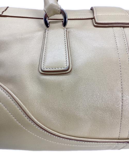 COACH（コーチ）COACH (コーチ) ハンドバッグ アイボリーの古着・服飾アイテム
