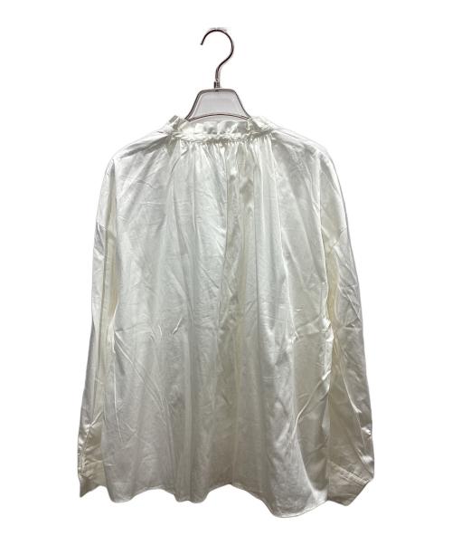 BALLSEY（ボールジィ）BALLSEY (ボールジィ) フリルブラウス ホワイト サイズ:36の古着・服飾アイテム
