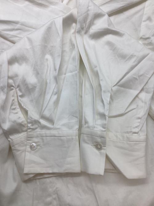 BALLSEY（ボールジィ）BALLSEY (ボールジィ) フリルブラウス ホワイト サイズ:36の古着・服飾アイテム