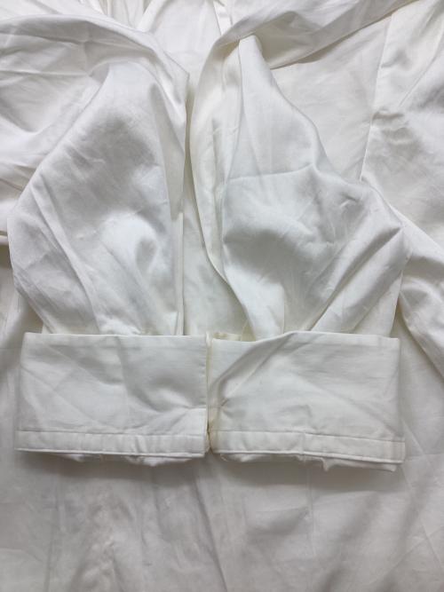 BALLSEY（ボールジィ）BALLSEY (ボールジィ) フリルブラウス ホワイト サイズ:36の古着・服飾アイテム