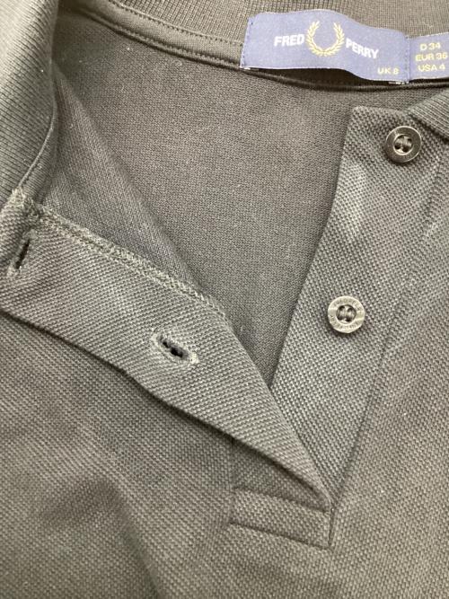 FRED PERRY（フレッドペリー）FRED PERRY (フレッドペリー) ポロシャツ ブラック サイズ:36の古着・服飾アイテム