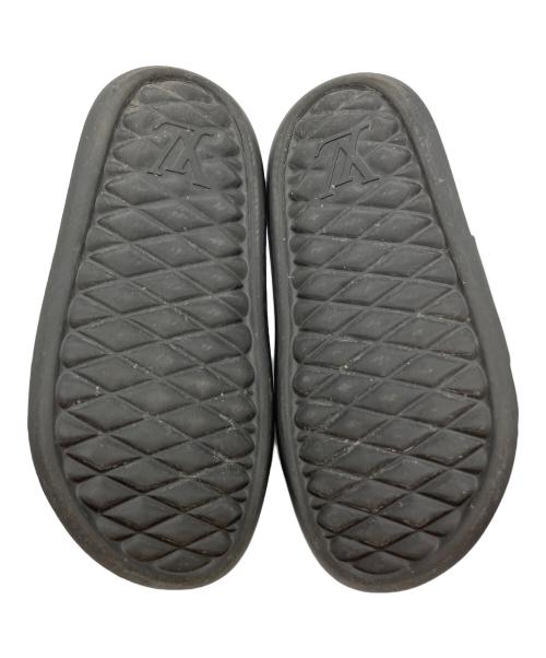 LOUIS VUITTON（ルイ ヴィトン）LOUIS VUITTON (ルイ ヴィトン) ルイヴィトン　ウォーターフロント・ミュール ブラック サイズ:5の古着・服飾アイテム