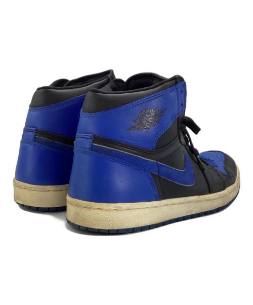 NIKE（ナイキ）NIKE (ナイキ) ナイキ　AIR JORDAN 1 RETORO ブラック×ブルー サイズ:27.5の古着・服飾アイテム