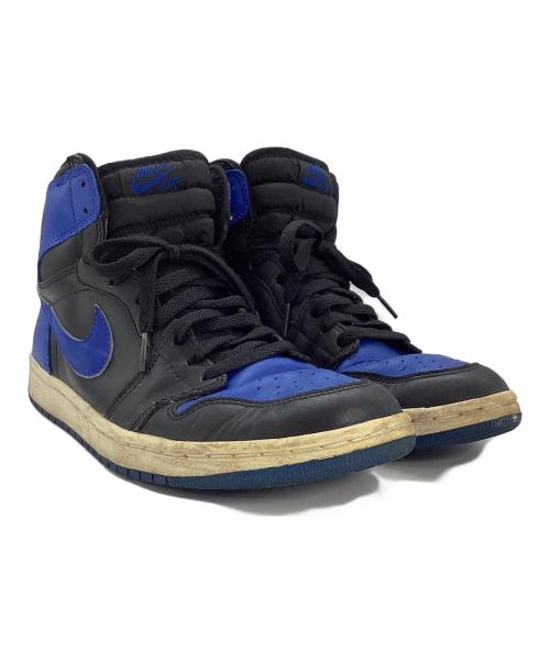 NIKE（ナイキ）NIKE (ナイキ) ナイキ　AIR JORDAN 1 RETORO ブラック×ブルー サイズ:27.5の古着・服飾アイテム