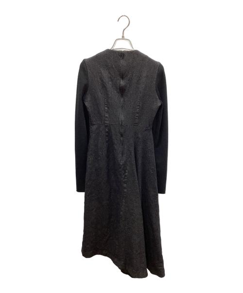 ENFOLD（エンフォルド）ENFOLD (エンフォルド) 長袖ワンピース ブラック サイズ:38の古着・服飾アイテム