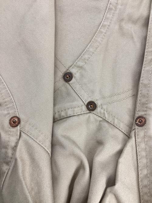 GANRYU（ガンリュウ）GANRYU (ガンリュウ) サルエルパンツ ベージュ サイズ:Sの古着・服飾アイテム